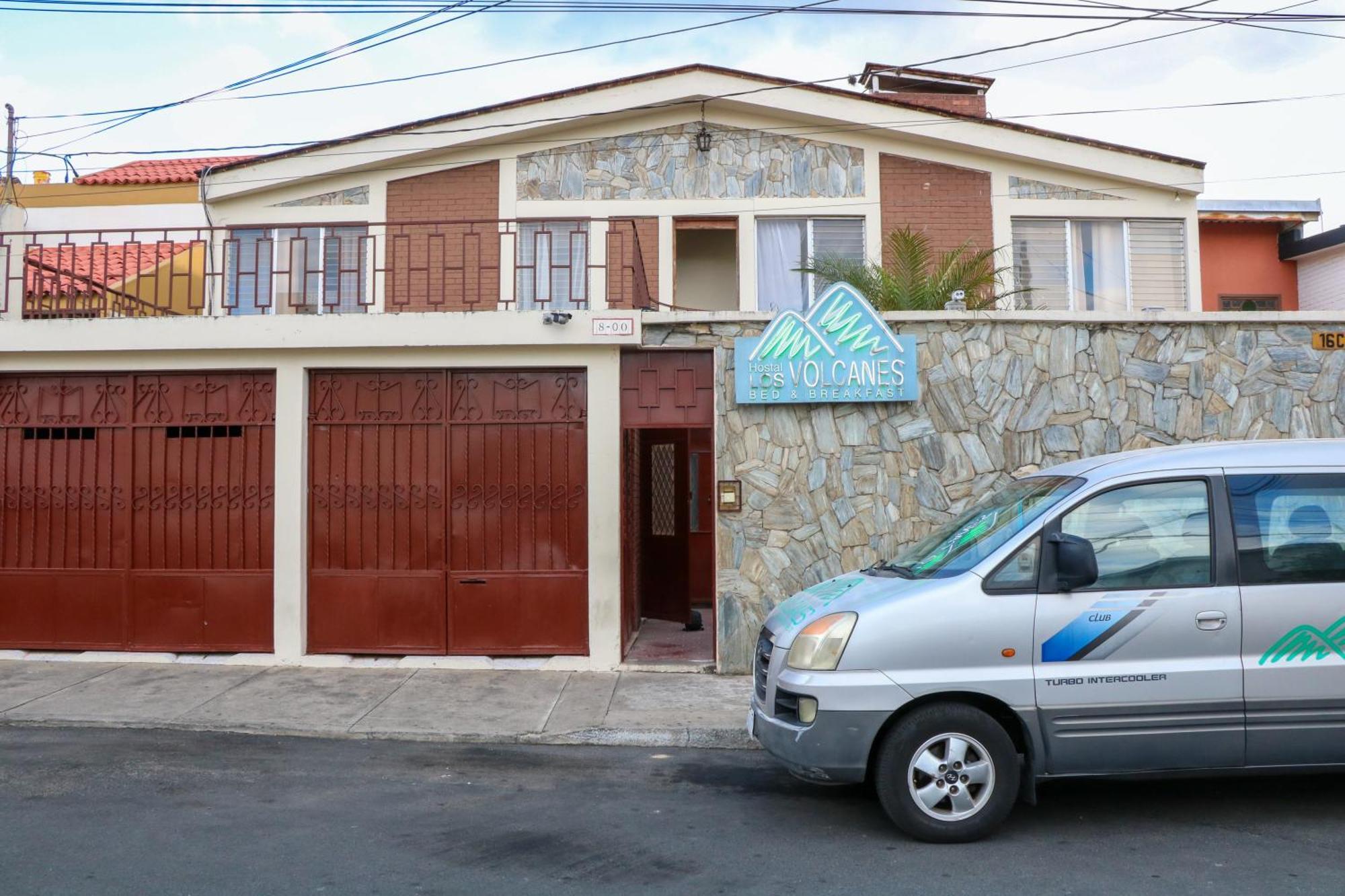 Hostal Los Volcanes Guatemala-Stadt Exterior foto
